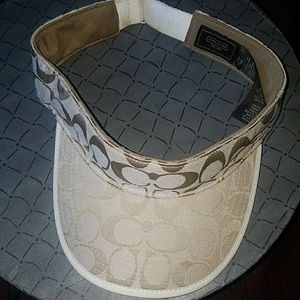 COACH visor hat